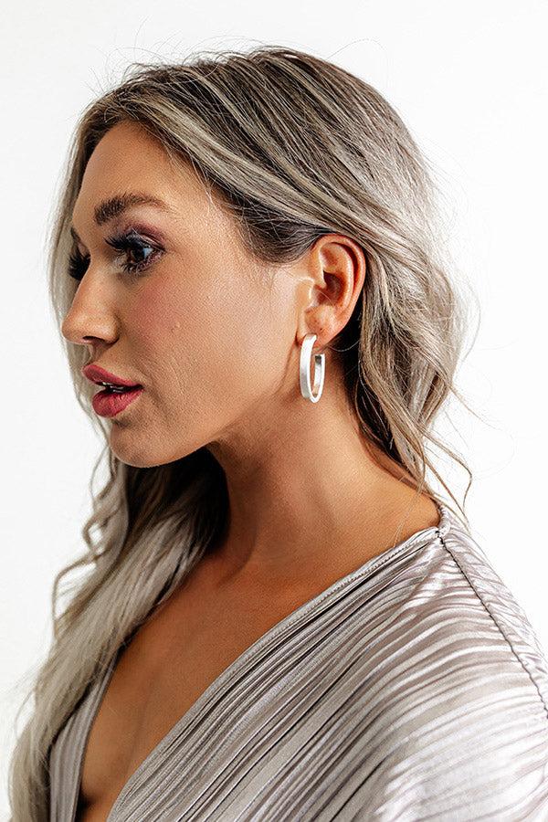 Impressions Catching Feelings Earrings In Silver