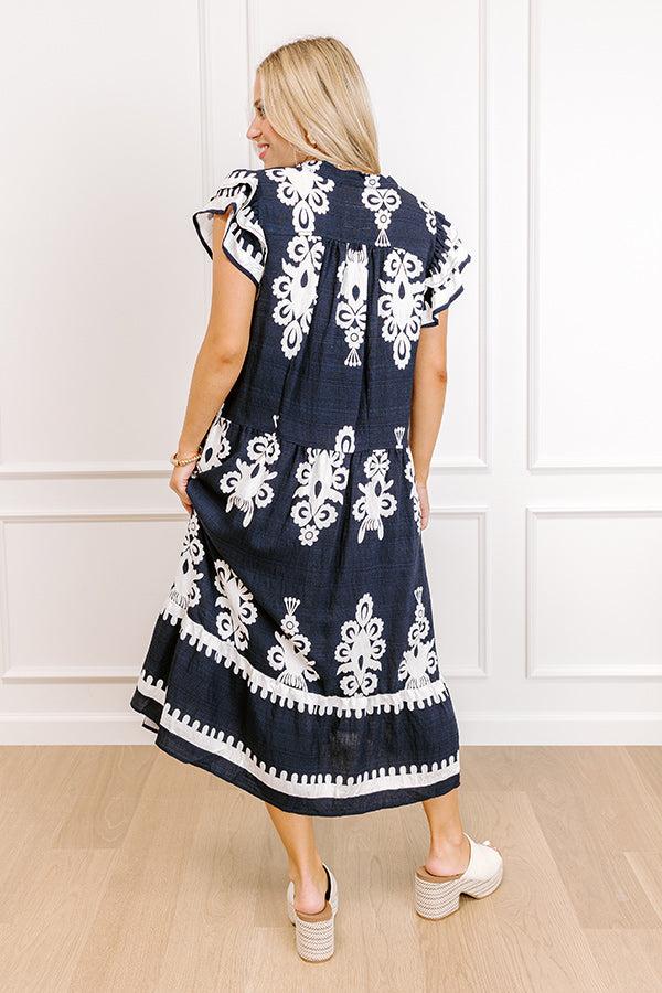 Impressions Catching Feelings Midi Dress