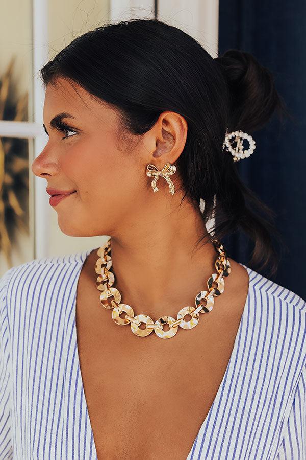 Impressions Center Of Attention Link Necklace