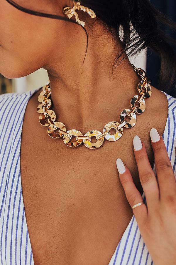 Impressions Center Of Attention Link Necklace