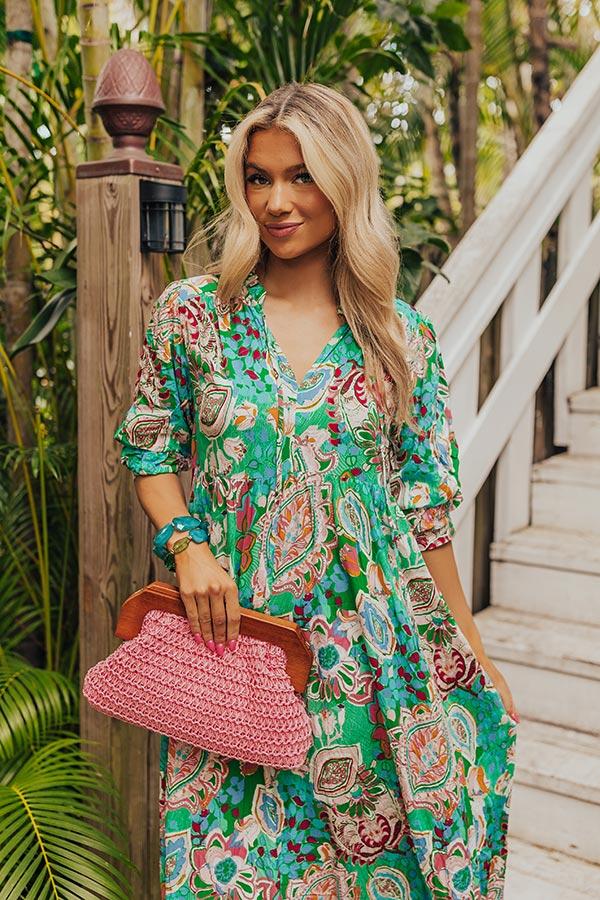 Impressions Chance Of A Lifetime Midi In Green