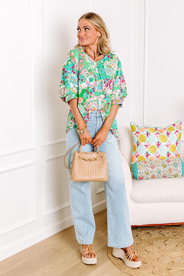 Impressions Chance Of A Lifetime Top In Green