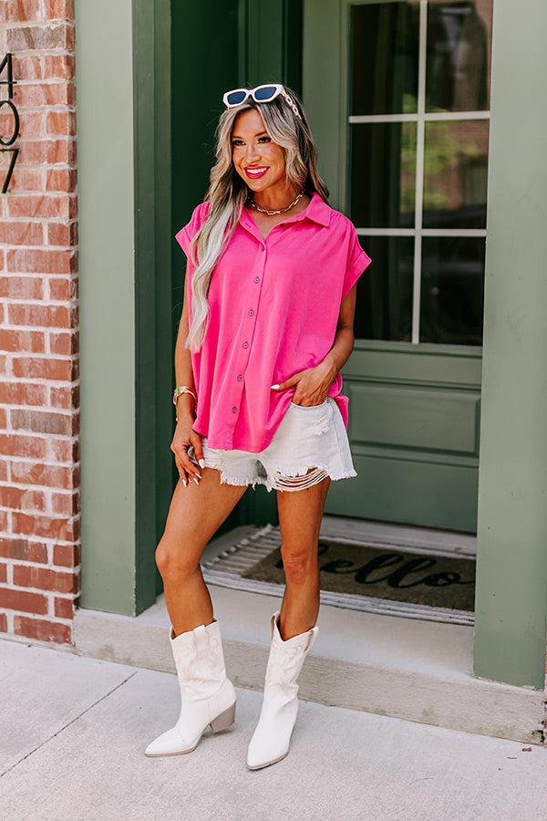 Impressions Change It Up Top In Pink