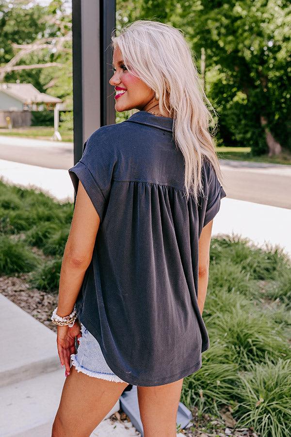 Impressions Change It Up Top In Vintage Black