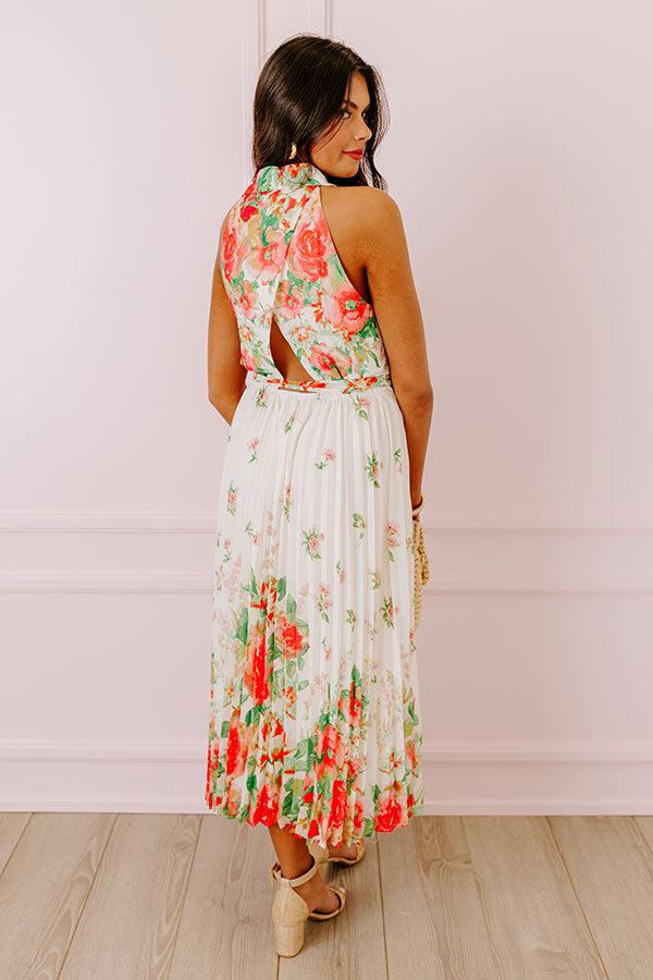 Impressions Charm And Charisma Floral Midi