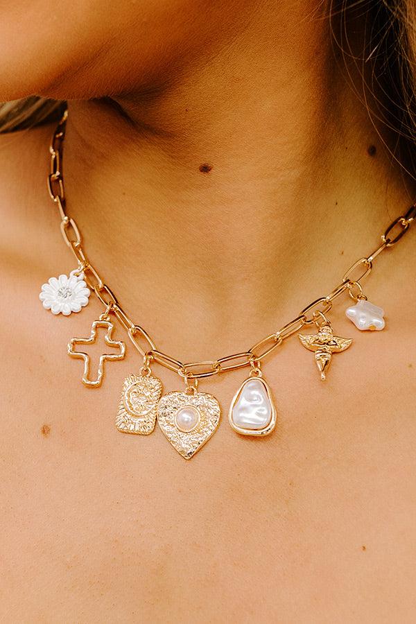 Impressions Charmed Feeling Link Necklace