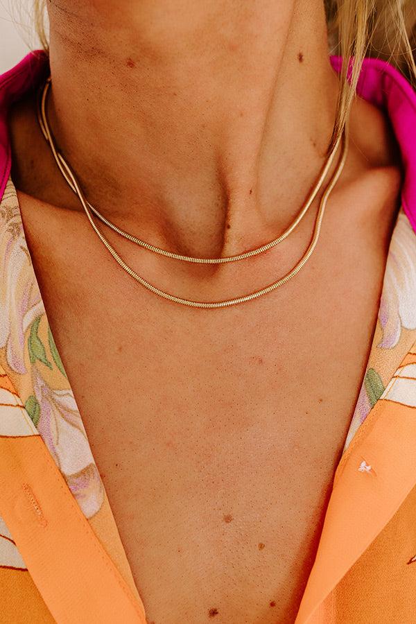 Impressions Charming Moment Layered Necklace