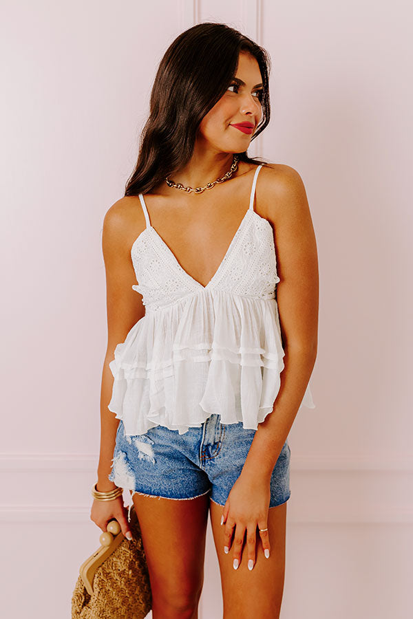 Impressions Charmingly Cute Babydoll Top