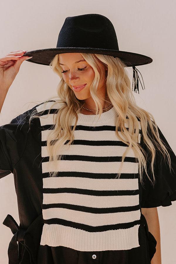 Impressions Chasing Sunsets Felt Fedora In Black