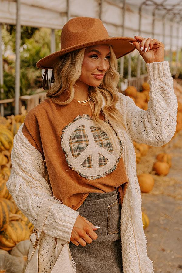 Impressions Chasing Sunsets Felt Fedora In Tan