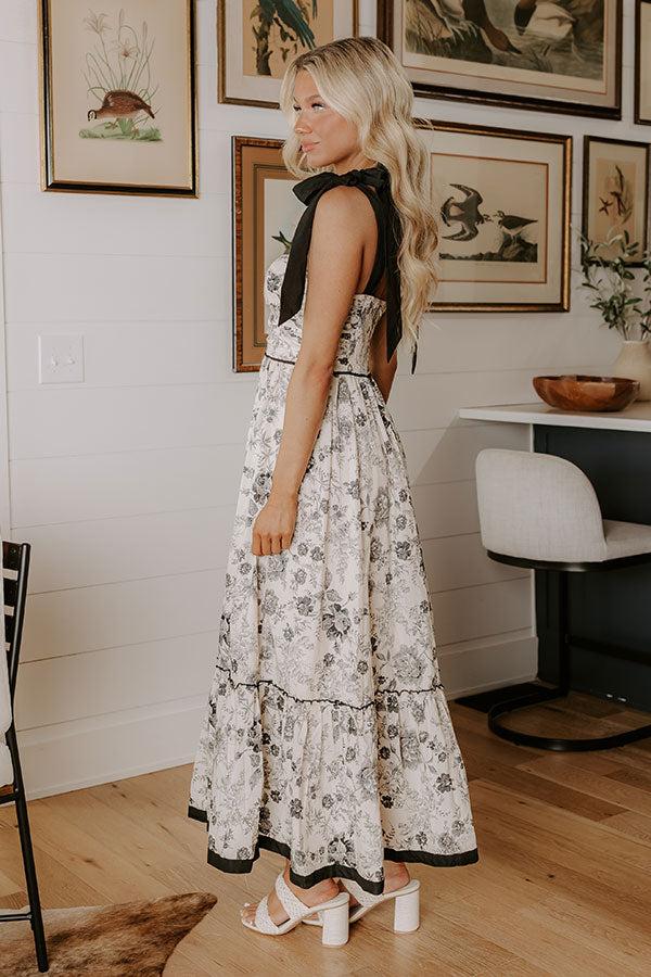 Impressions Chateau Daydream Floral Maxi Dress