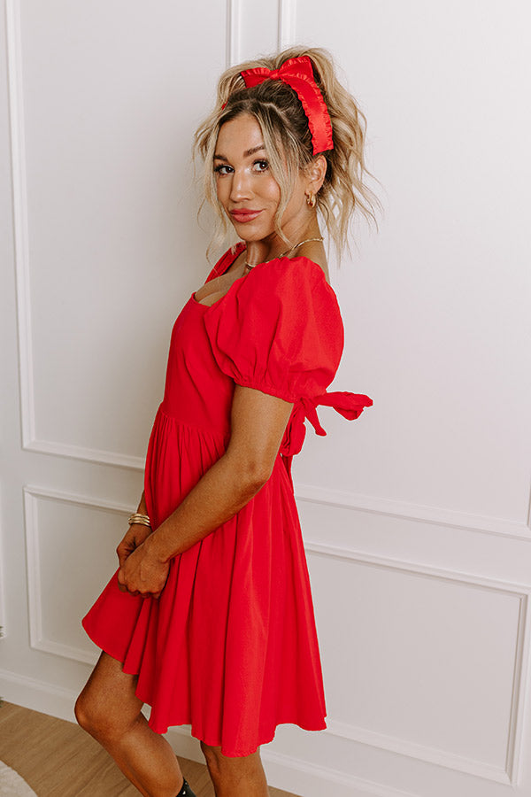 Impressions Cheers To This Babydoll Mini Dress