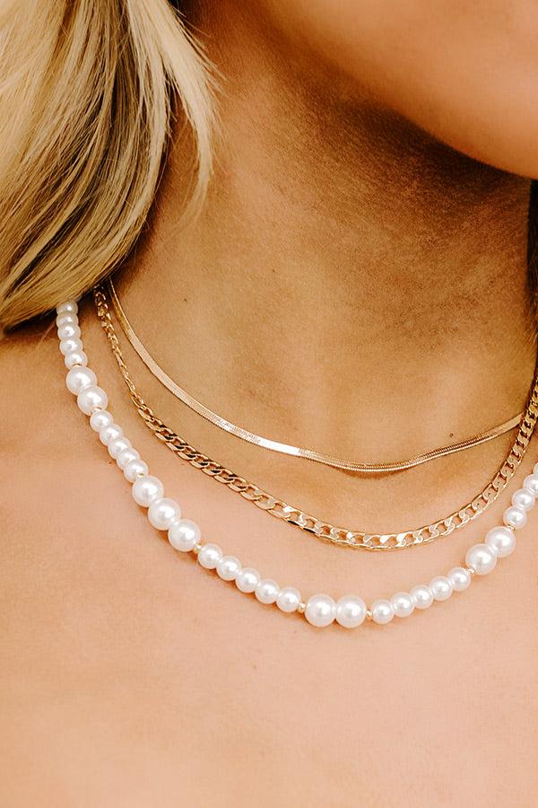 Impressions Chic A La Mode Layered Necklace