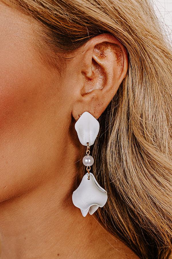 Impressions Chic And Sincere Earrings In White