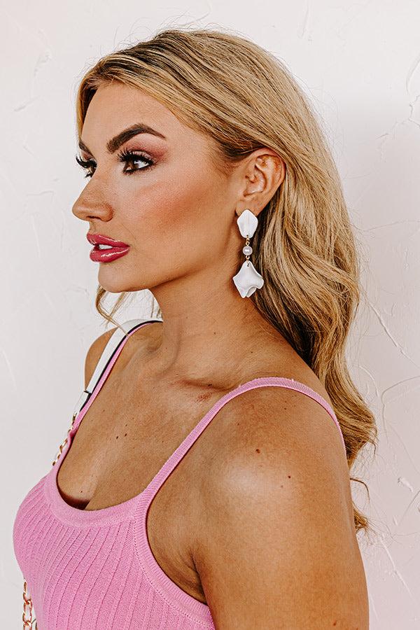 Impressions Chic And Sincere Earrings In White