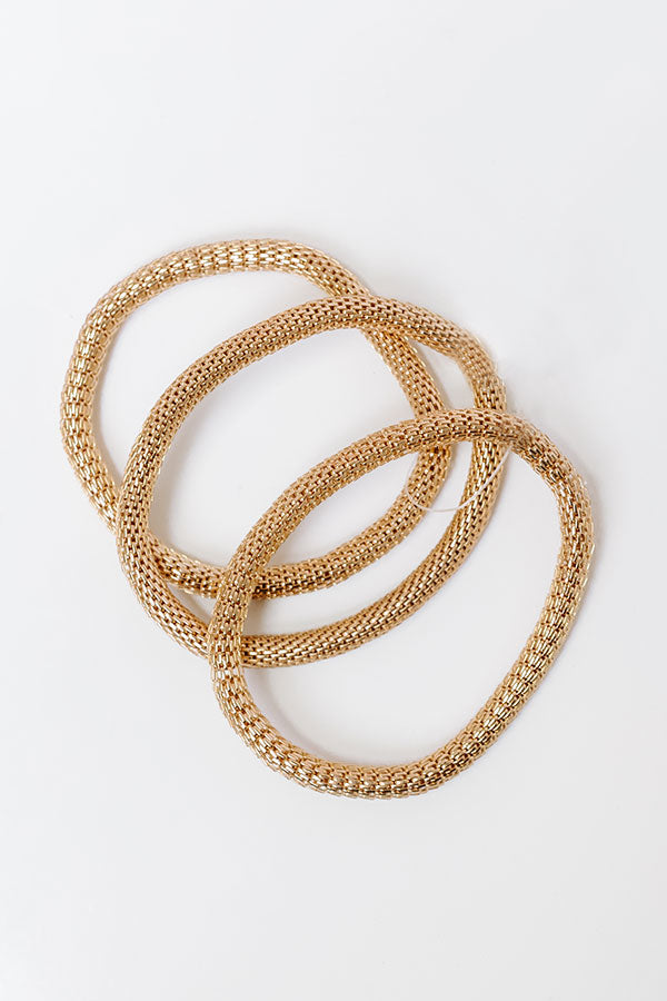 Impressions Chic Feeling Stretch Bracelet Set