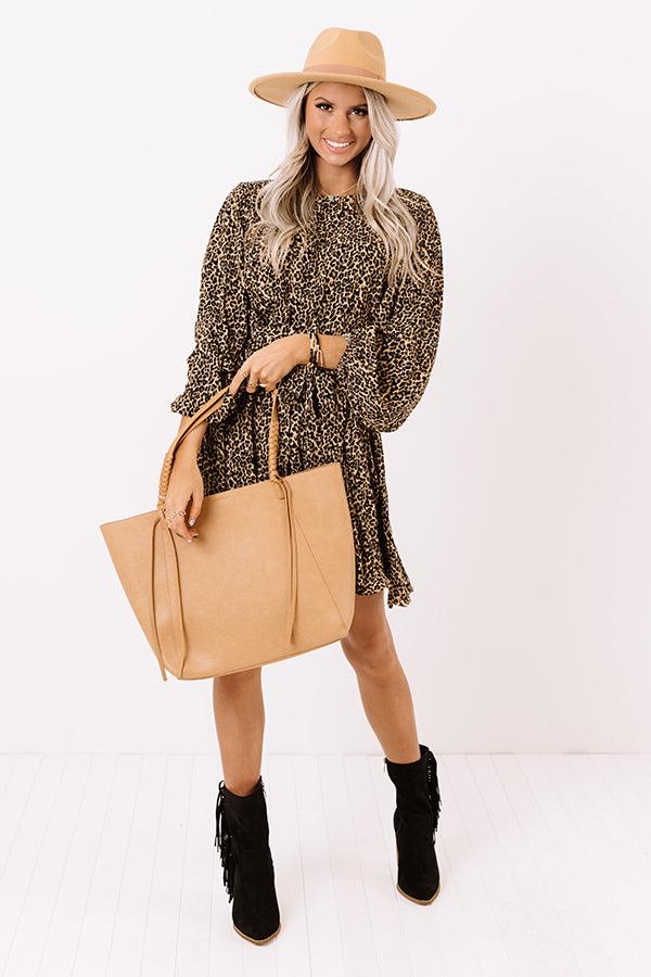 Impressions Chic In The Moment Leopard Dress