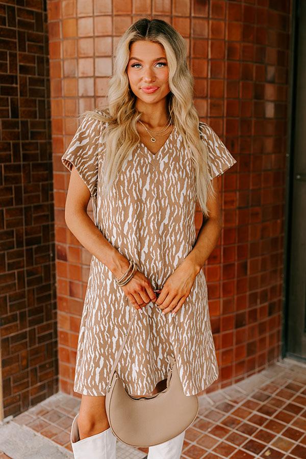 Impressions Chic Mindset Knit Mini Dress