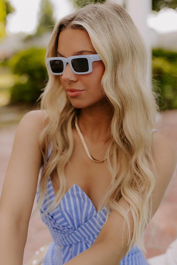 Impressions Chic Views Sunnies In Sky Blue