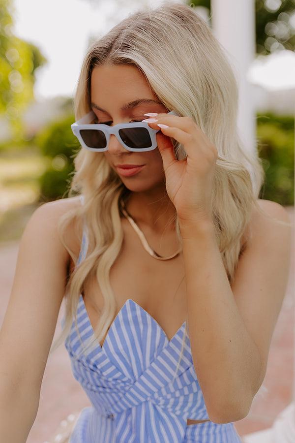 Impressions Chic Views Sunnies In Sky Blue