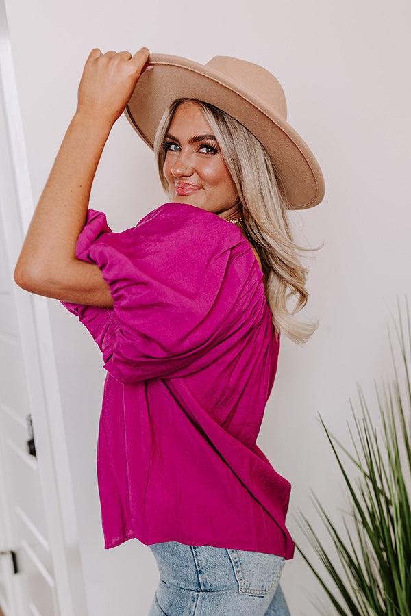 Impressions City Dream Shift Top In Orchid