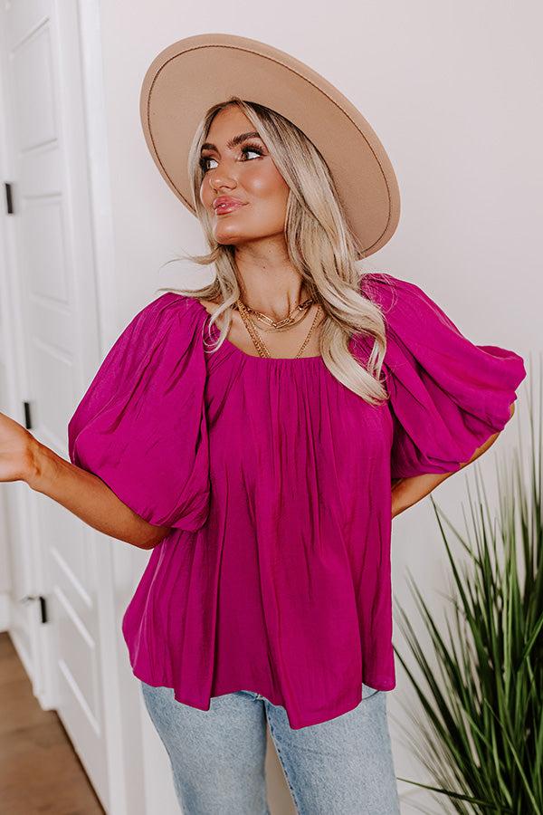 Impressions City Dream Shift Top In Orchid