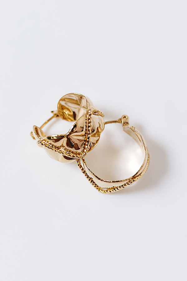 Impressions City Nights Hoop Earrings