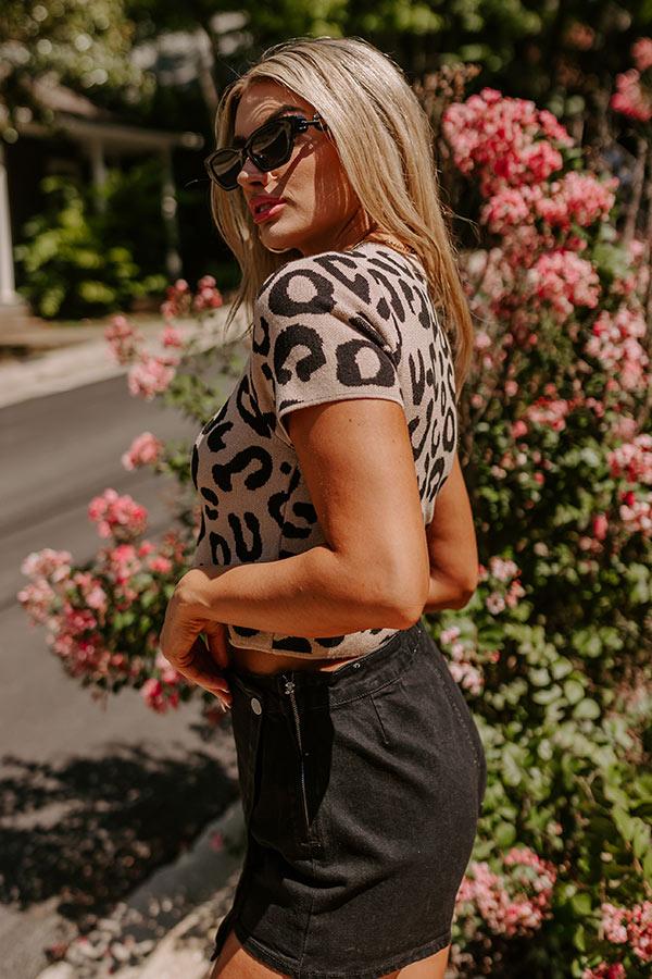 Impressions Cityscape Moment Leopard Top