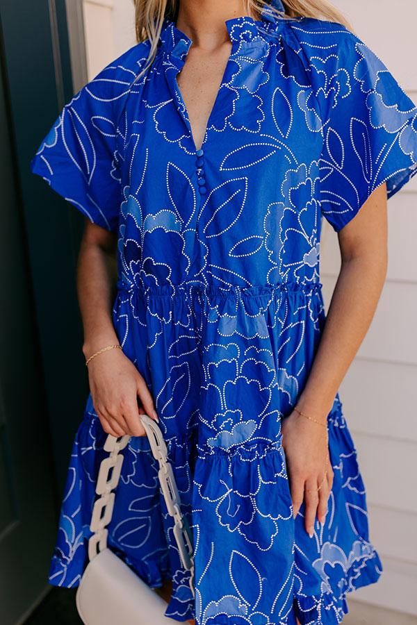 Impressions Clever And Kind Floral Mini Dress