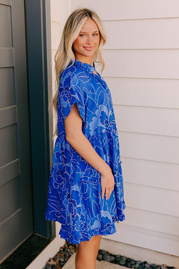 Impressions Clever And Kind Floral Mini Dress