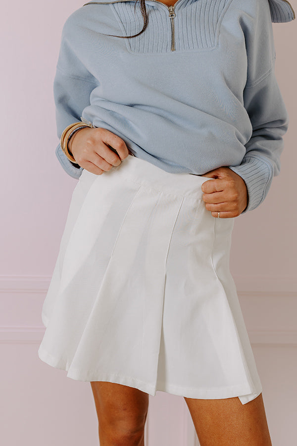 Impressions Clever Moment Skirt In Ivory