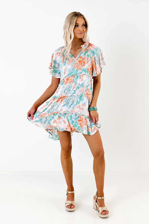 Impressions Coastal Ambiance Babydoll Dress