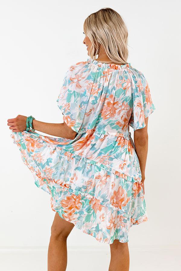 Impressions Coastal Ambiance Babydoll Dress