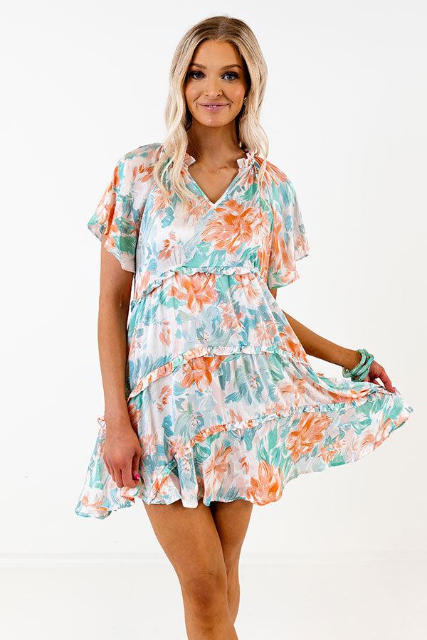 Impressions Coastal Ambiance Babydoll Dress