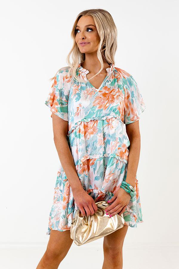 Impressions Coastal Ambiance Babydoll Dress