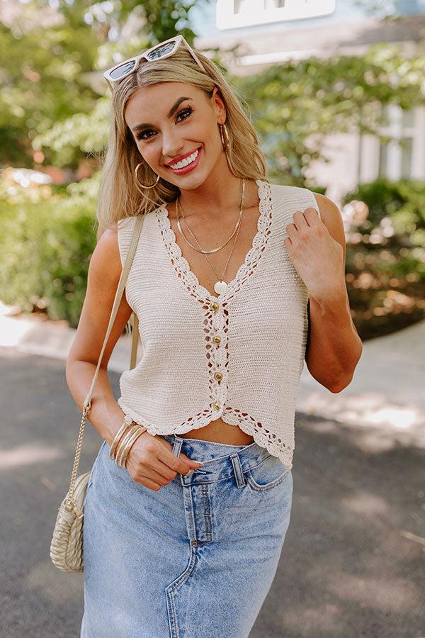 Impressions Coastal Charisma Knit Top