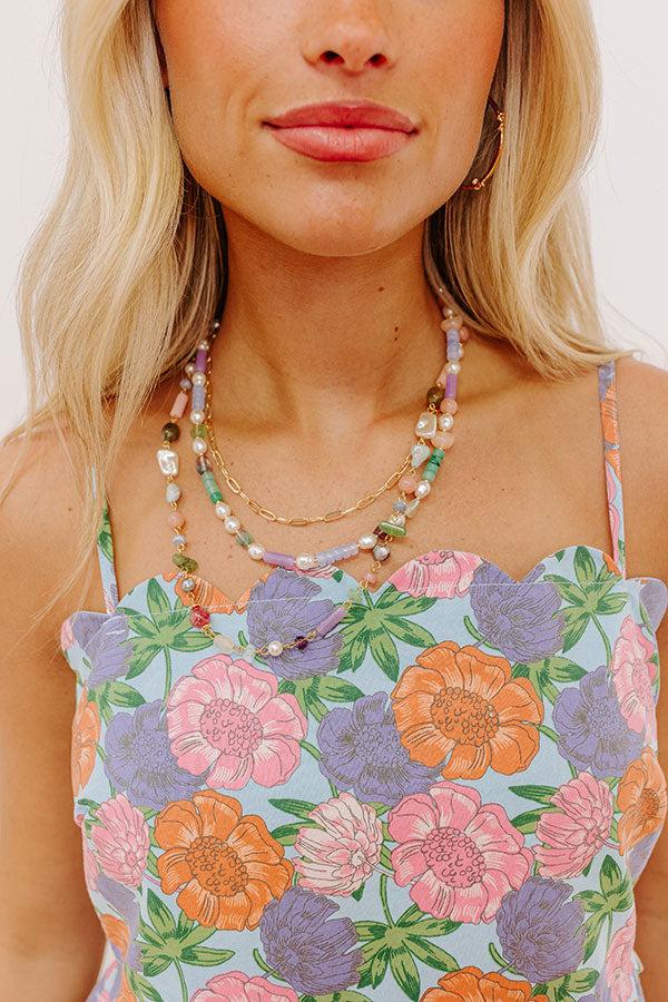 Impressions Coastal Charisma Layered Necklace