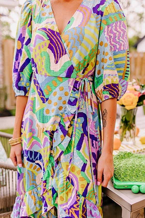 Impressions Coastal Date Night Wrap Midi