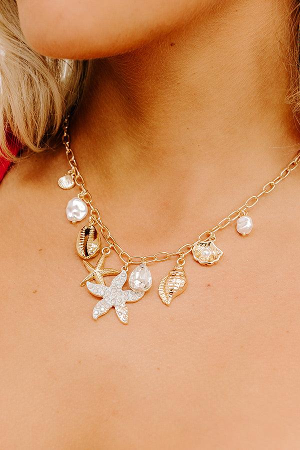 Impressions Coastal Daydream Charm Necklace