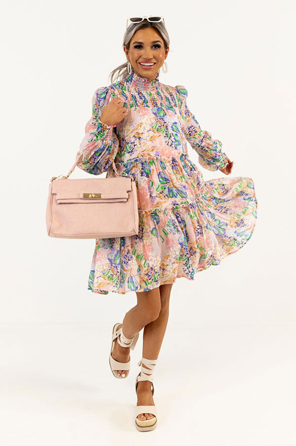 Impressions Coastal Kisses Floral Shift Dress