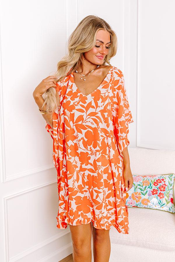 Impressions Coastline Stroll Floral Shift Dress
