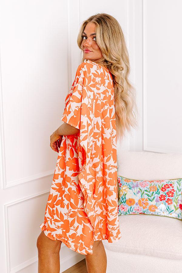 Impressions Coastline Stroll Floral Shift Dress