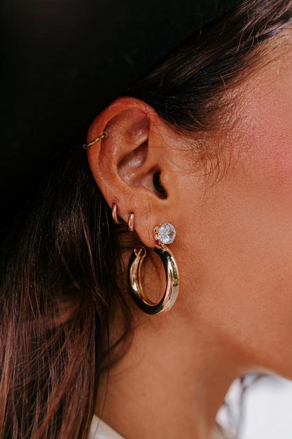 Impressions Cocktail Club Hoop Earrings