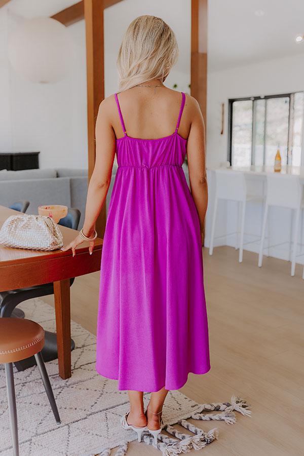Impressions Cocktails First Midi Dress In Orchid