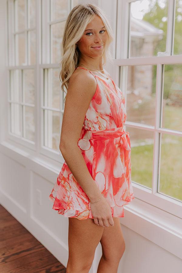 Impressions Cocktails Please Chiffon Romper