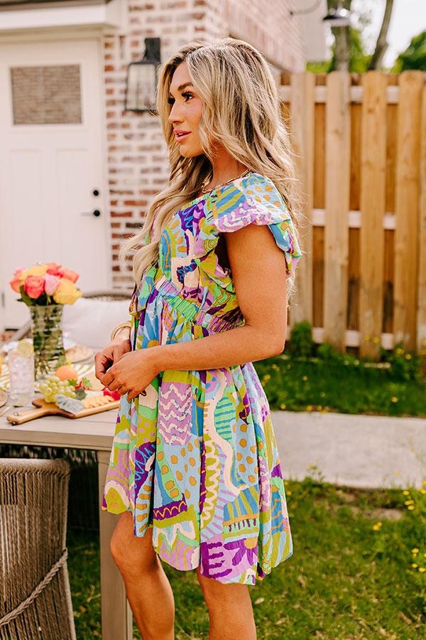 Impressions Coconut Cove Babydoll Mini Dress