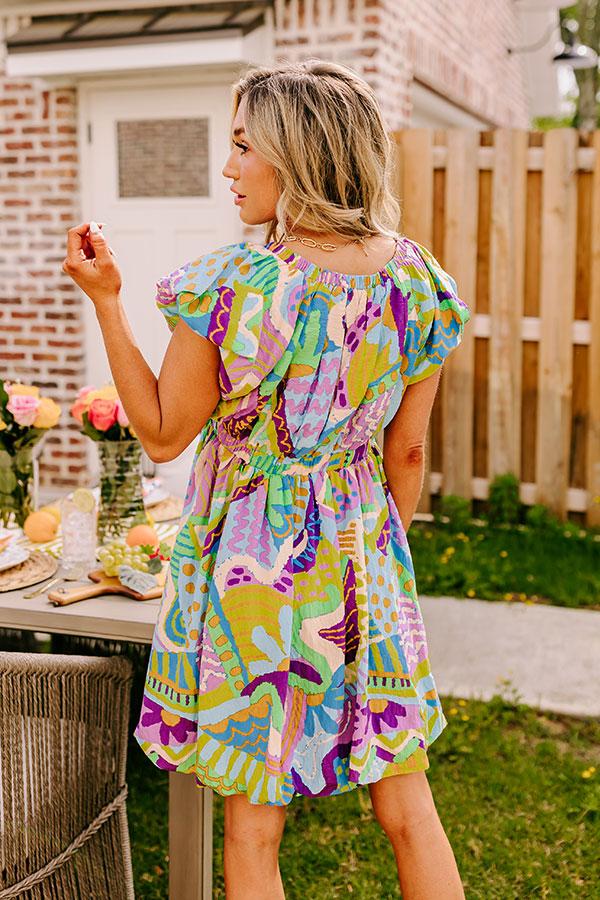 Impressions Coconut Cove Babydoll Mini Dress