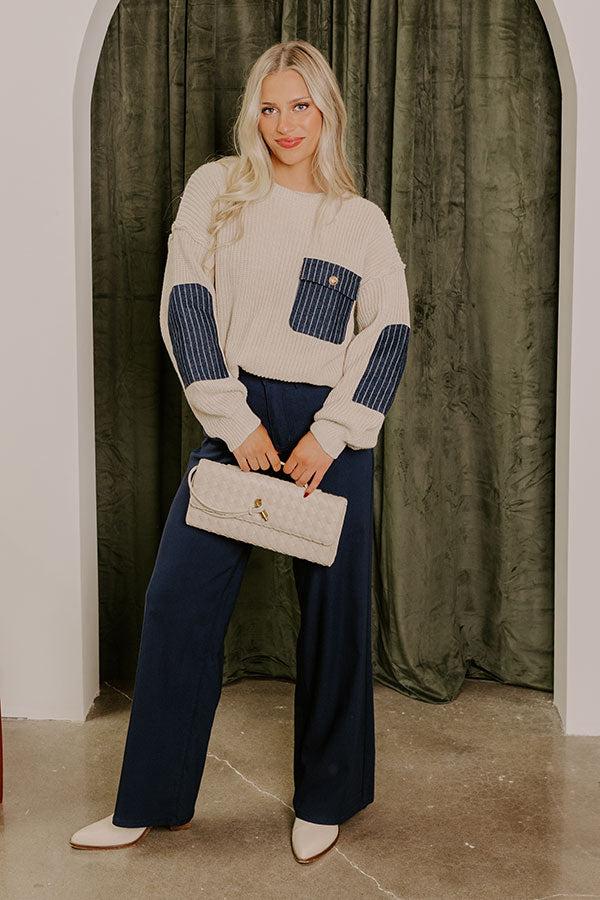 Impressions Coffee Aroma Knit Sweater