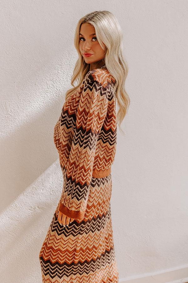 Impressions Coffee Shop Cuddles Knit Sweater Top