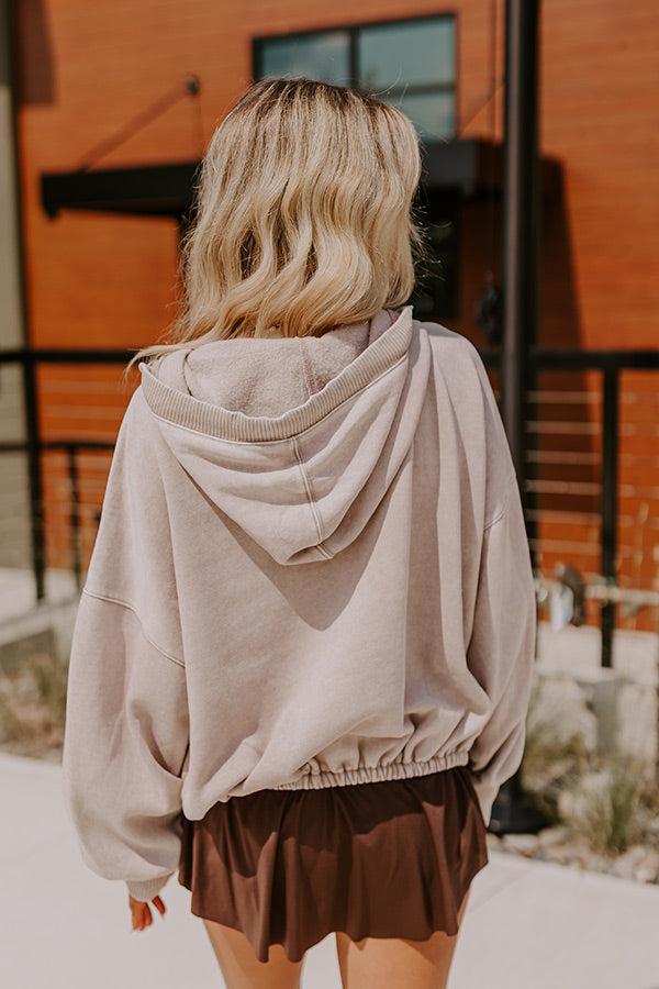 Impressions Coffee Shop Cutie Vintage Wash Hoodie